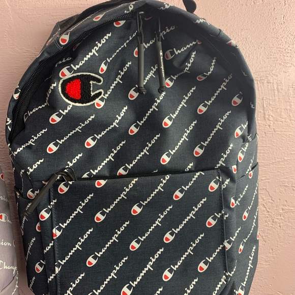champion backpack navy blue